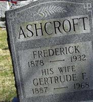 Gertrude F. Drake Ashcroft