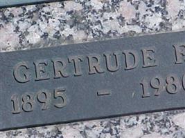 Gertrude F Harr