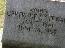 Gertrude F. Stewart