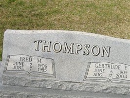 Gertrude Faith Stewart Thompson Gertrude Faith Stewart Thompson