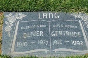 Gertrude Gasser Lang Gertrude Gasser Lang