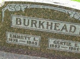 Gertrude E. "Gertie" Lewis Burkhead Gertrude E. "Gertie" Lewis Burkhead