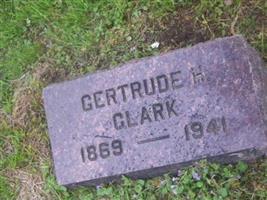 Gertrude H Clark