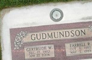 Gertrude Jones Wood Gudmundson