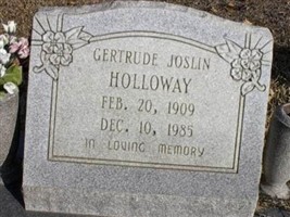 Gertrude Joslin Holloway