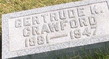 Gertrude K Crawford