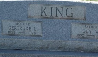 Gertrude L Ethridge King