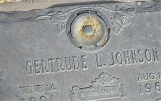 Gertrude L Johnson