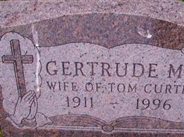 Gertrude M Curtis