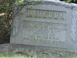 Gertrude M. Langdon Gertrude M. Langdon