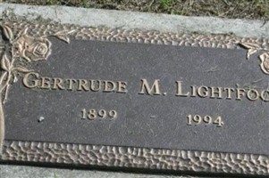 Gertrude M. Lightfoot