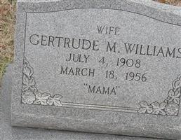 Gertrude M. Williams