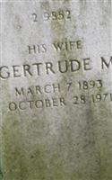 Gertrude M Williams