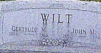 Gertrude M. Wilt