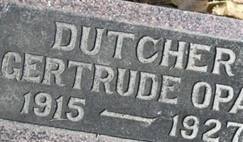 Gertrude Opal Dutcher