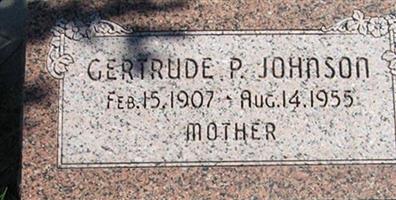 Gertrude P. Johnson