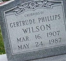 Gertrude Phillips Wilson