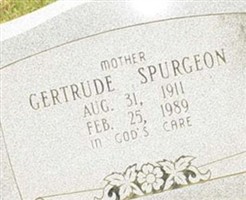 Gertrude Spurgeon