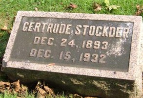Gertrude Stockder