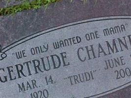 Gertrude "Trudi" Chamness