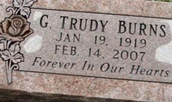 Gertrude "Trudy" Burns Gertrude "Trudy" Burns