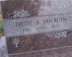 Gertrude A. "Trudy" Van Ruth