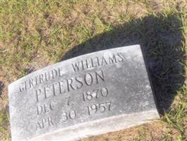 Gertrude Williams Peterson