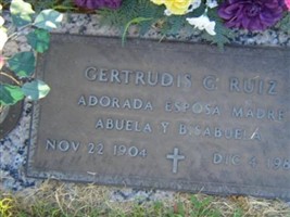 Gertrudis G Ruiz