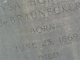 Geysa Hortense Adye De Braunecker Geysa Hortense Adye De Braunecker