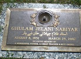 Ghulam Jelani Nabiyar