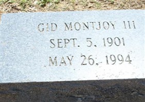 Gid Montjoy, III Gid Montjoy, III