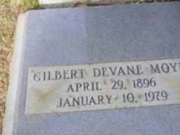Gilbert Devane Moye Gilbert Devane Moye