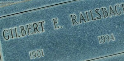 Gilbert E. Railsback Gilbert E. Railsback