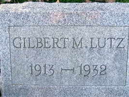 Gilbert M Lutz Gilbert M Lutz