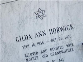 Gilda Ann Horwick Gilda Ann Horwick