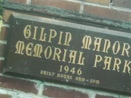 Gilpin Manor Memorial Park