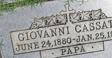 Giovanni "John" Cassata Giovanni "John" Cassata