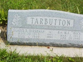 Gladys B. Hershman Tarbutton Gladys B. Hershman Tarbutton