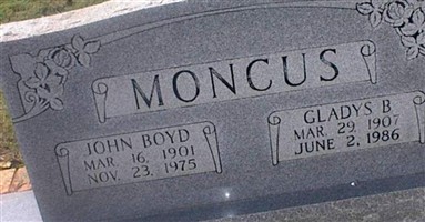 Gladys B. Moncus Gladys B. Moncus