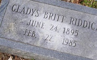 Gladys Britt Riddick