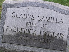 Gladys Camilla Sims Weidaw