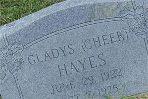 Gladys Cheek Hayes