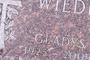 Gladys D. Mathwich Wiederhoeft Gladys D. Mathwich Wiederhoeft
