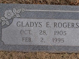 Gladys E Rogers Gladys E Rogers