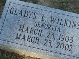 Gladys E. "Senorita" Wilkinson Gladys E. "Senorita" Wilkinson