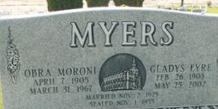 Gladys Eyre Myers