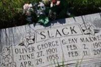 Gladys Fay Maxwell Slack Gladys Fay Maxwell Slack