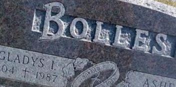 Gladys I. Bolles Gladys I. Bolles