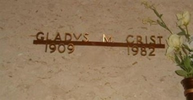 Gladys M Crist