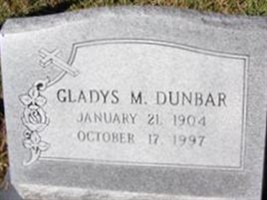 Gladys M. Dunbar Gladys M. Dunbar